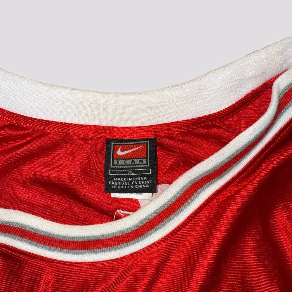Nike Vintage Red NBA Basketball Jersey - Men’s XL - Picture 6 of 6